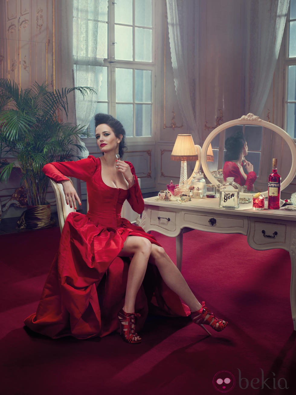 Eva Green en el mes de enero del Calendario Campari 2015