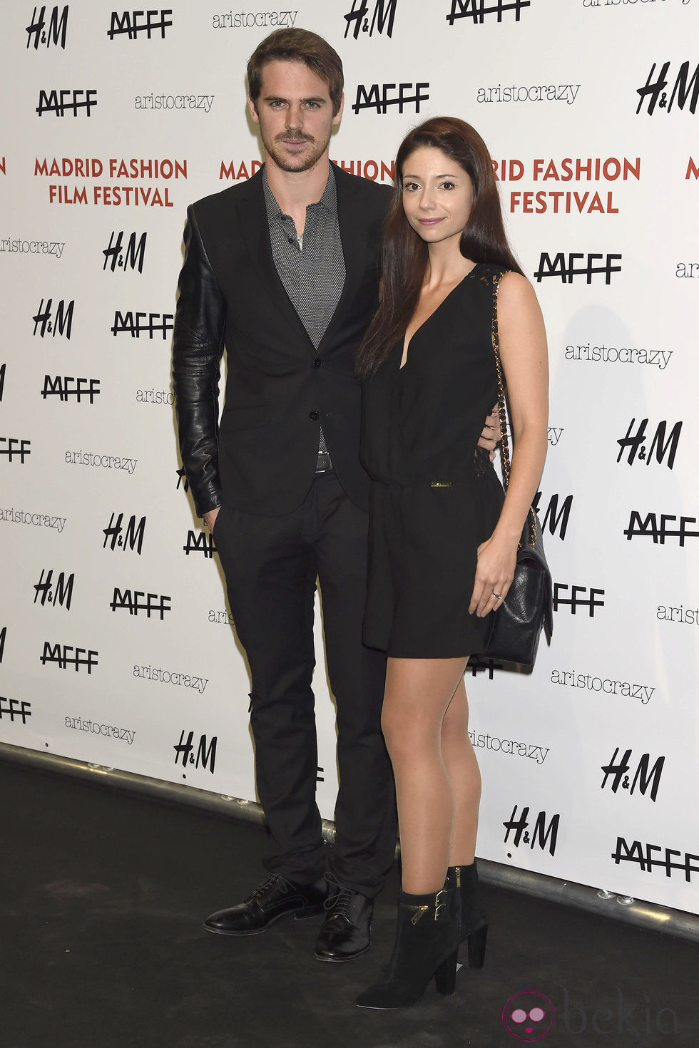 Gonzalo Ramos y Sofía Escobar en el Fashion Film Festival 2014