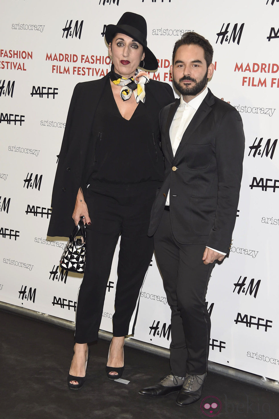 Rossy de Palma y José Murciano en el Fashion Film Festival 2014