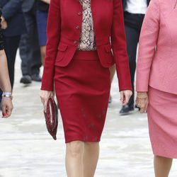 La Reina Letizia en su primer viaje oficial a Portugal en solitario como Reina de España