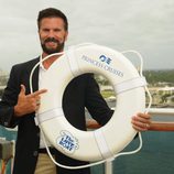 Lorenzo Lamas en la reunión de 'Vacaciones en el mar'