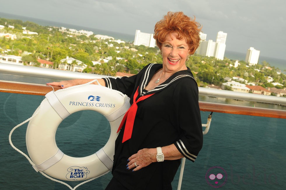 Marion Ross en la reunión de 'Vacaciones en el mar'