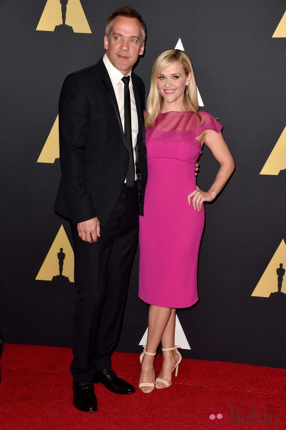 Reese Witherspoon y Jean-Marc Vallée en los 'Premios Governors' 2014