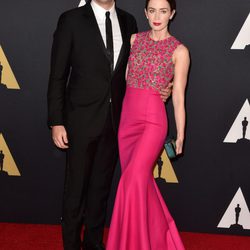 Emily Blunt y John Krasinski en los 'Premios Governors' 2014