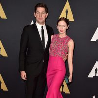 Emily Blunt y John Krasinski en los 'Premios Governors' 2014