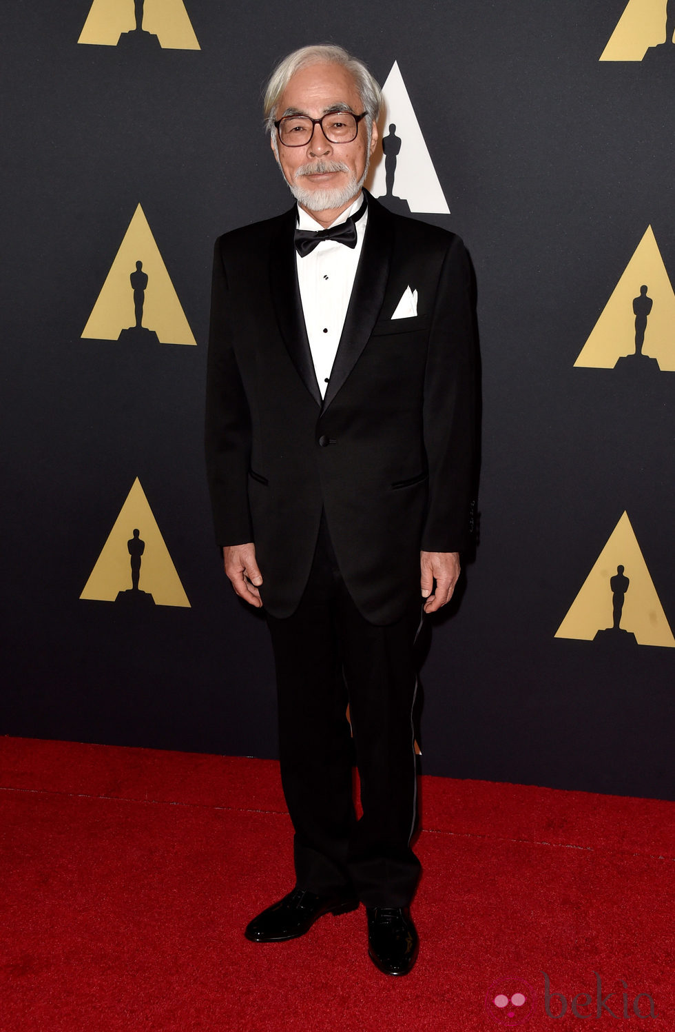 Hayao Miyazaki en los 'Premios Governors' 2014