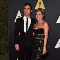 Jennifer Aniston y Justin Theroux en los 'Premios Governors' 2014