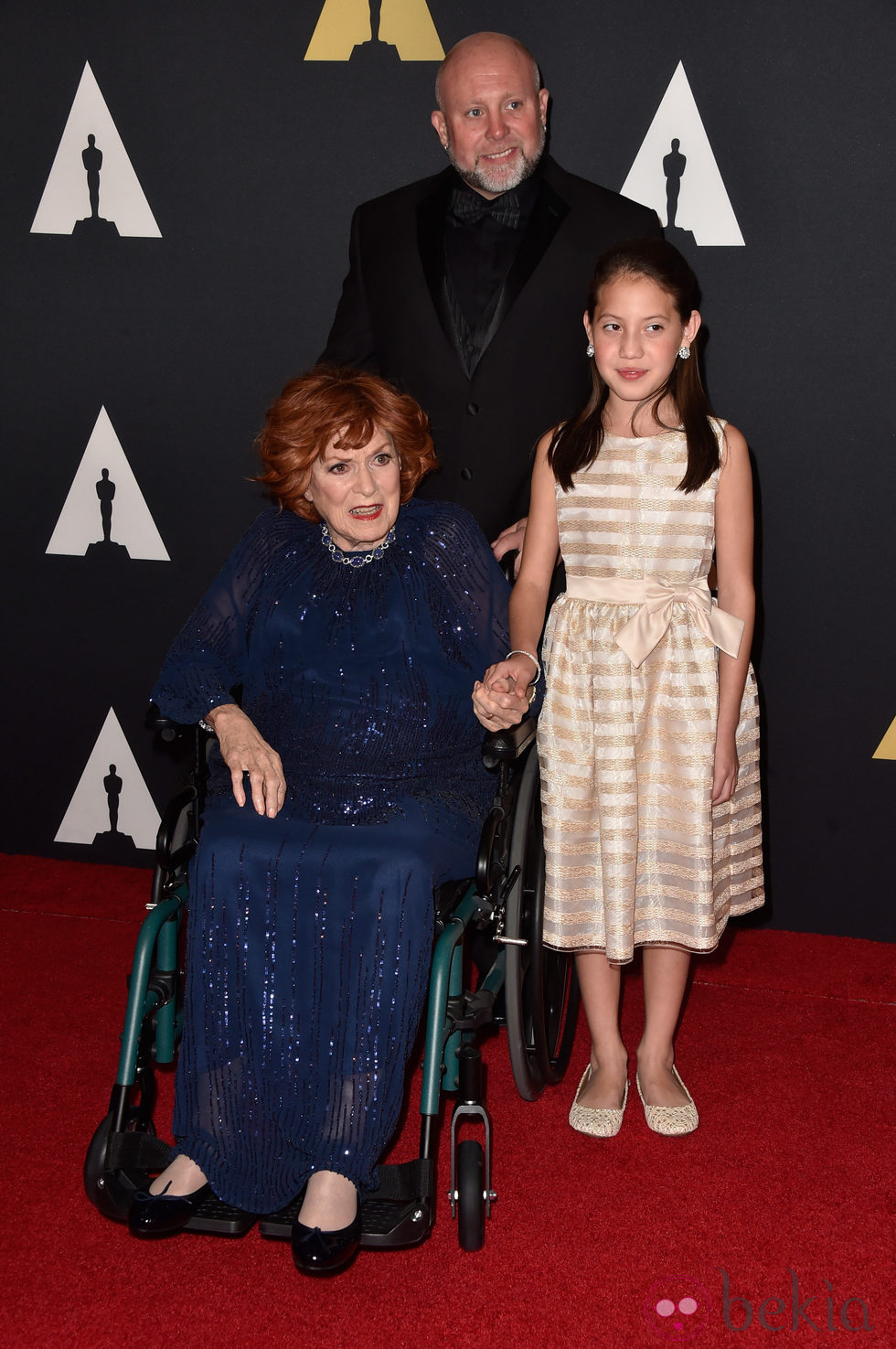 Maureen O'Hara en los 'Premios Governors' 2014