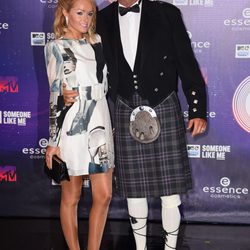 David Hasselhoff y Hayley Roberts en los MTV EMA 2014