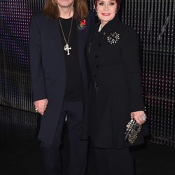 Ozzy Osbourne y Sharon Osbourne en los MTV EMA 2014