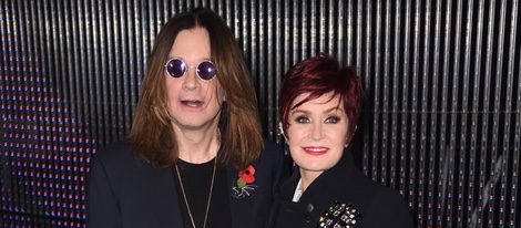 Ozzy Osbourne y Sharon Osbourne en los MTV EMA 2014