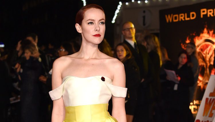 Jena Malone en el estreno de 'Los Juegos del Hambre: Sinsajo Parte 1' en Londres