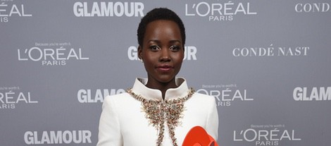 Lupita Nyong'o en la entrega de los Glamour Women Of The Year Awards 2014