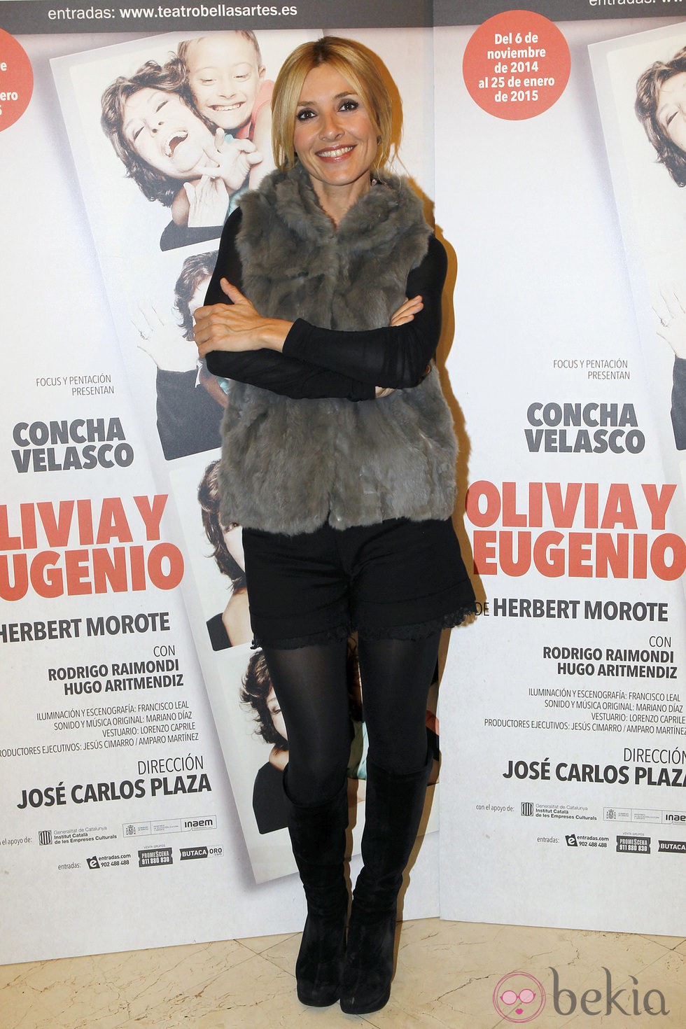 Cayetana Guillén Cuervo en el estreno de 'Olivia y Eugenio' en Madrid