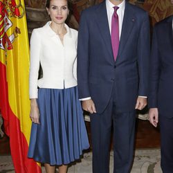 Los Reyes Felipe y Letizia en su primer viaje a Bélgica como Reyes de España