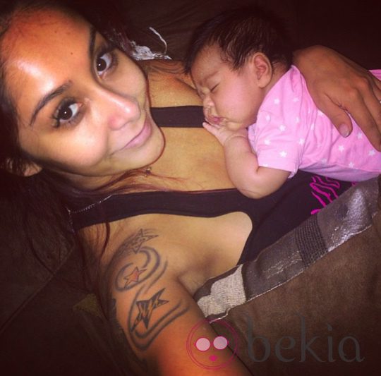 Snooki celebra el primer mes de vida de su hija Giovanna Marie