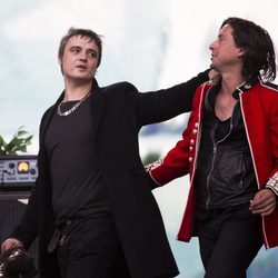 Pete Doherty y Caral Barat, de The Libertines, actúan en el BST Hyde Park 2014