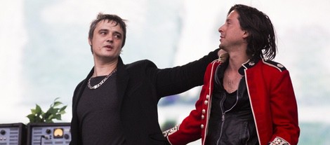 Pete Doherty y Caral Barat, de The Libertines, actúan en el BST Hyde Park 2014