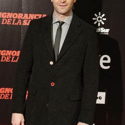 Fernando Gil en el estreno de 'La ignorancia de la sangre' en Madrid