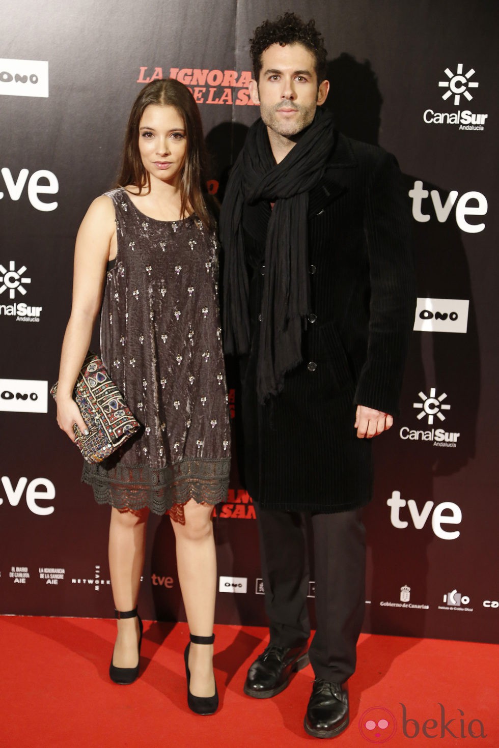 Yohana Cobo en el estreno de 'La ignorancia de la sangre' en Madrid