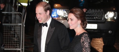 Los Duques de Cambridge en la Royal Variety Performance 2014