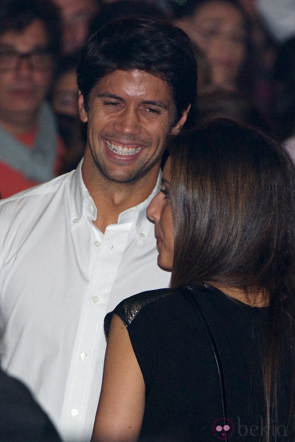 Ana Boyer y Fernando Verdasco en un concierto de Enrique Iglesias en Madrid