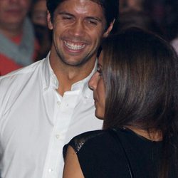 Ana Boyer y Fernando Verdasco en un concierto de Enrique Iglesias en Madrid