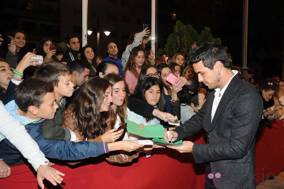 Mario Casas en el Festival de Cine Iberoamericano de Huelva 2014