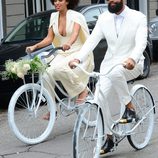 Solange Knowles y Alan Ferguson el día de su boda en Nueva Orleans