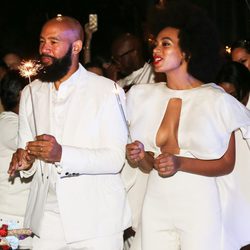  Solange Knowles y Alan Ferguson el día de su boda en Nueva Orleans