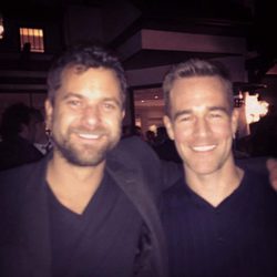 James Van Der Beek y Joshua Jackson de 'Dawson crece' se reúnen