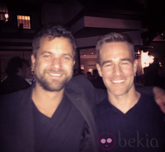 James Van Der Beek y Joshua Jackson de 'Dawson crece' se reúnen