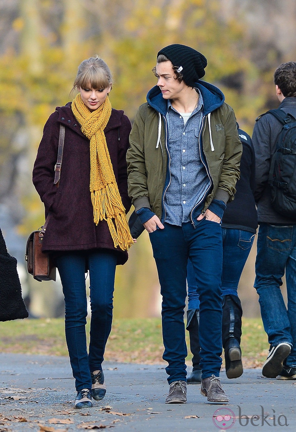 Taylor Swift y Harry Styles pasean por Central Park 