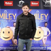 Eloy Azorín en el estreno de 'Smiley'