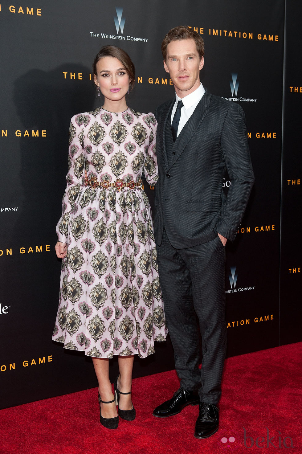 Benedict Cumberbatch y Keira Knightley acuden al estreno de 'The Imitation Game' en Nueva York