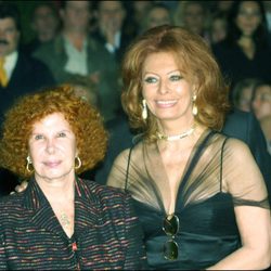 La Duquesa de Alba con Sophia Loren