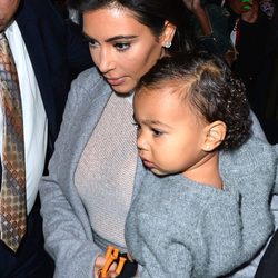 Kim Kardashian y su hija North West