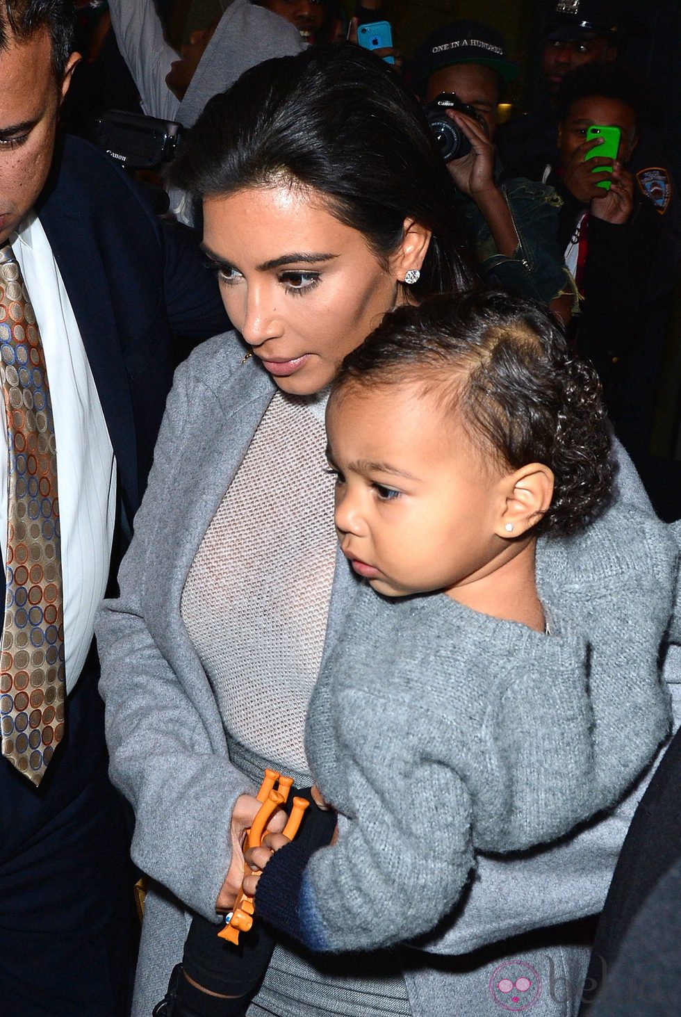 Kim Kardashian y su hija North West