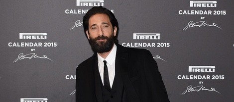 Adrien Brody en la presentación del Calendario Pirelli 2015