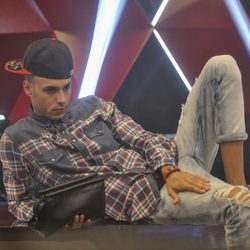 Omar en la casa de 'Gran Hermano 15'