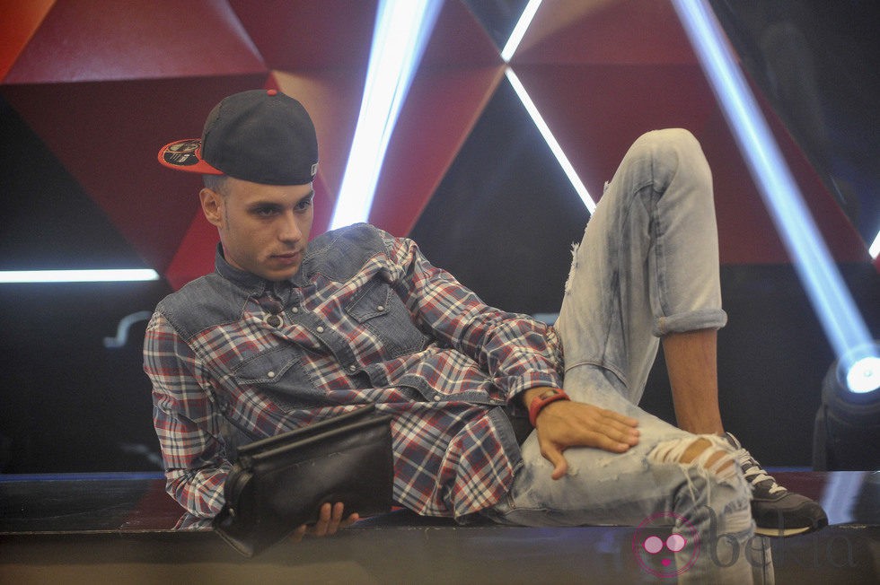 Omar en la casa de 'Gran Hermano 15'