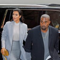 Kim Kardashian y Kanye West en Nueva York