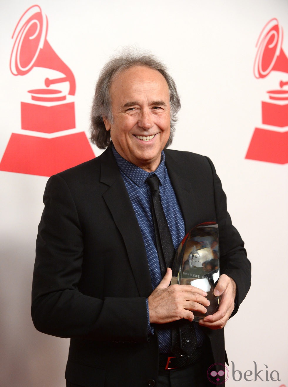 Joan Manuel Serrat en la entrega del premio Persona del Año 2014