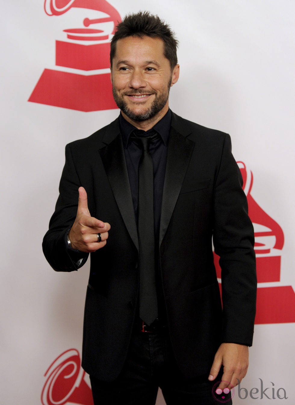 Diego Torres en la entrega del premio Persona del Año 2014 