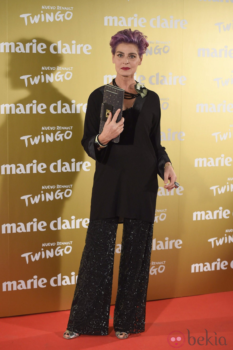 Antonia Dell'Atte en la entrega de los Premios Prix de la Moda 2014