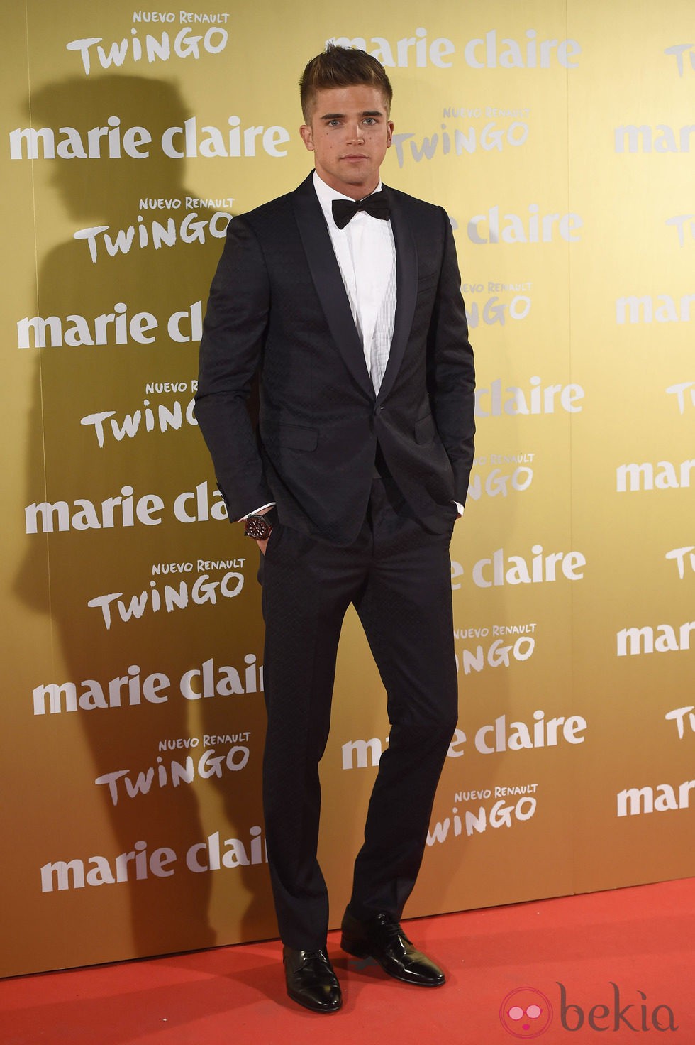 River Viiperi en la entrega de los Premios Prix de la Moda 2014