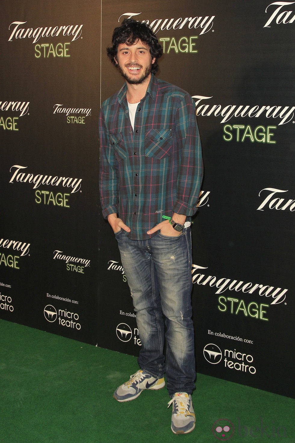 Javier Pereira en el estreno de la obra de teatro 'Hanky Panky'