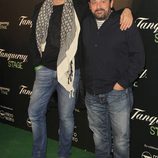 Asier Etxeandía y Pepón Nieto en el estreno de la obra de teatro 'Hanky Panky'