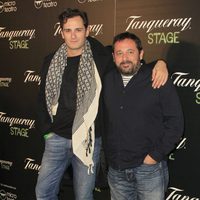 Asier Etxeandía y Pepón Nieto en el estreno de la obra de teatro 'Hanky Panky'