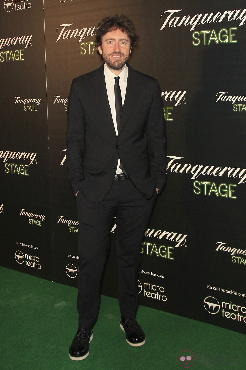 Daniel Sánchez Arévalo en el estreno de la obra de teatro 'Hanky Panky'